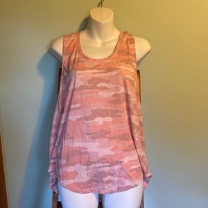 Pink camo tank